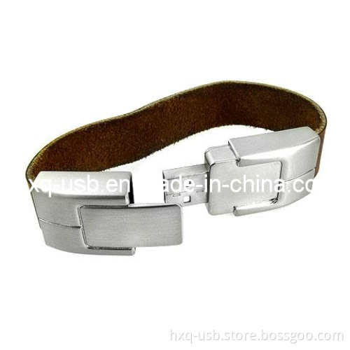 Leather Wrist USB Flash